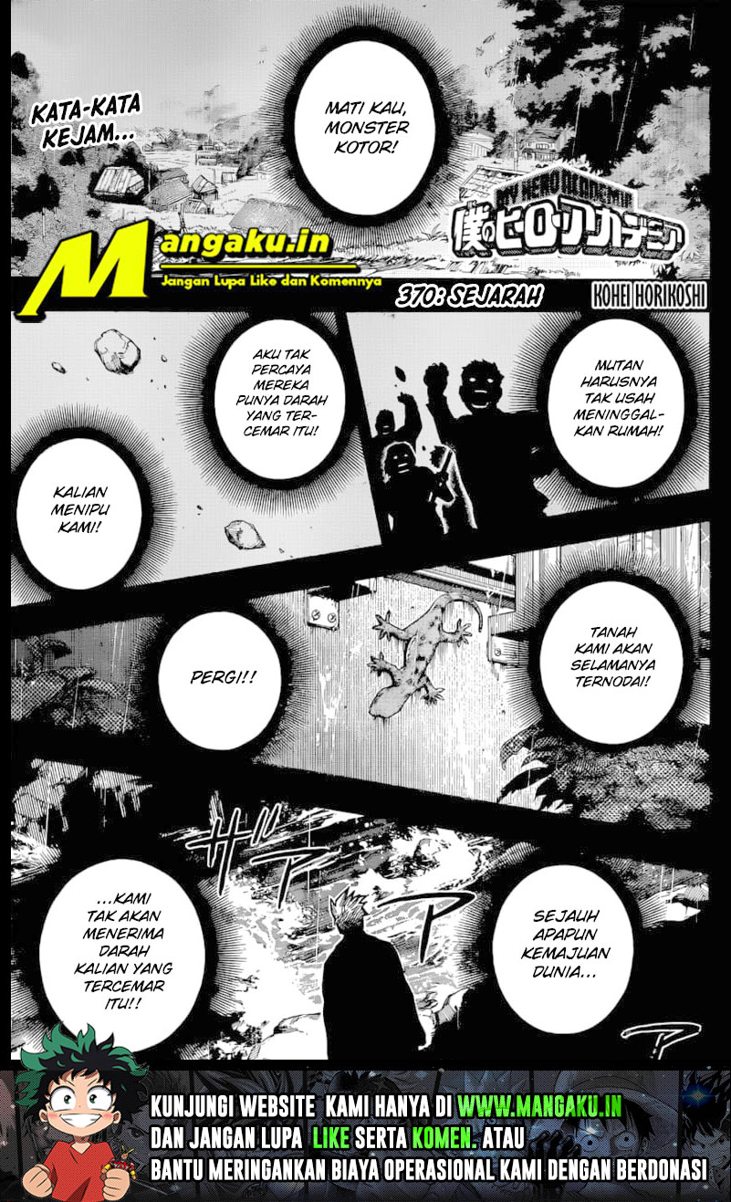 Baca Boku no Hero Academia Chapter 370 Gambar 2