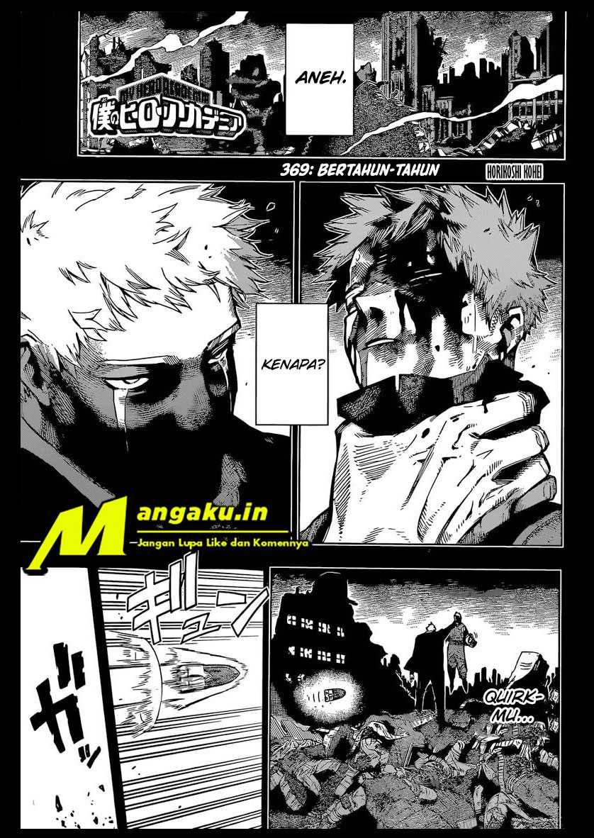 Baca Boku no Hero Academia Chapter 369 Gambar 2
