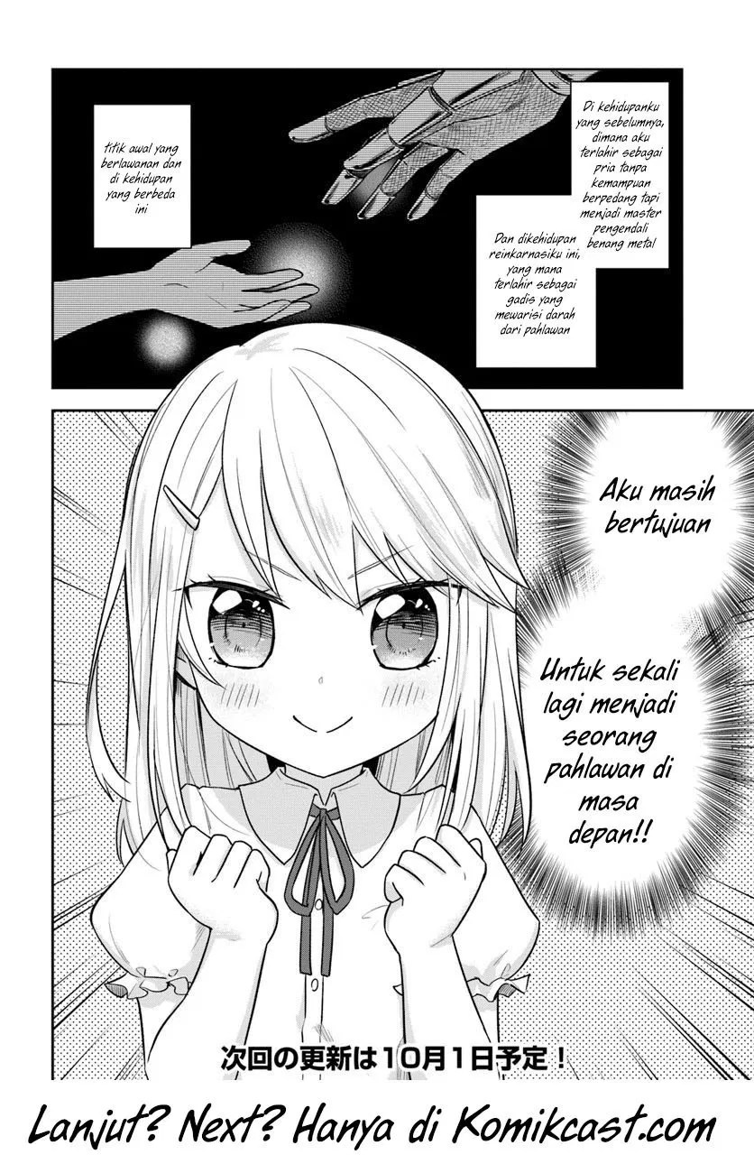 Eiyuu no Musume to Shite Umarekawatta Eiyuu wa Futatabi Eiyuu o Mezasu Chapter 00.1 Gambar 30