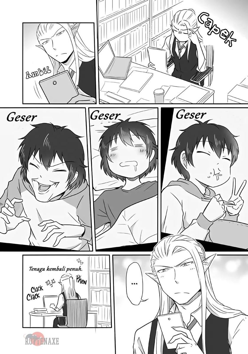 Baca Komik Elf Boyfriend & Boyish Girlfriend Chapter 12.1 Gambar 1