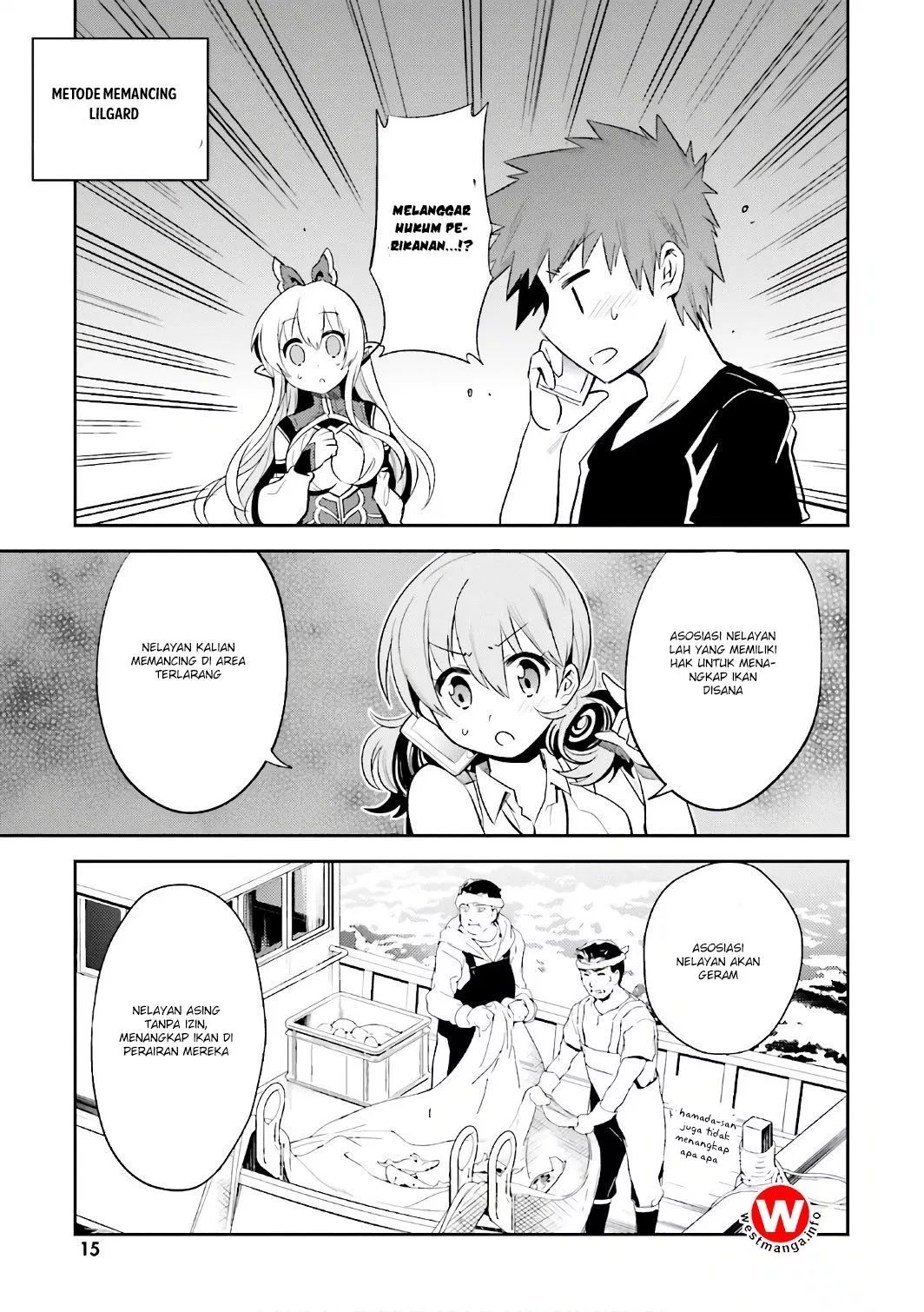 Baca Komik Elf Yome to Hajimeru Isekai Ryoushu Seikatsu Chapter 13 Gambar 1