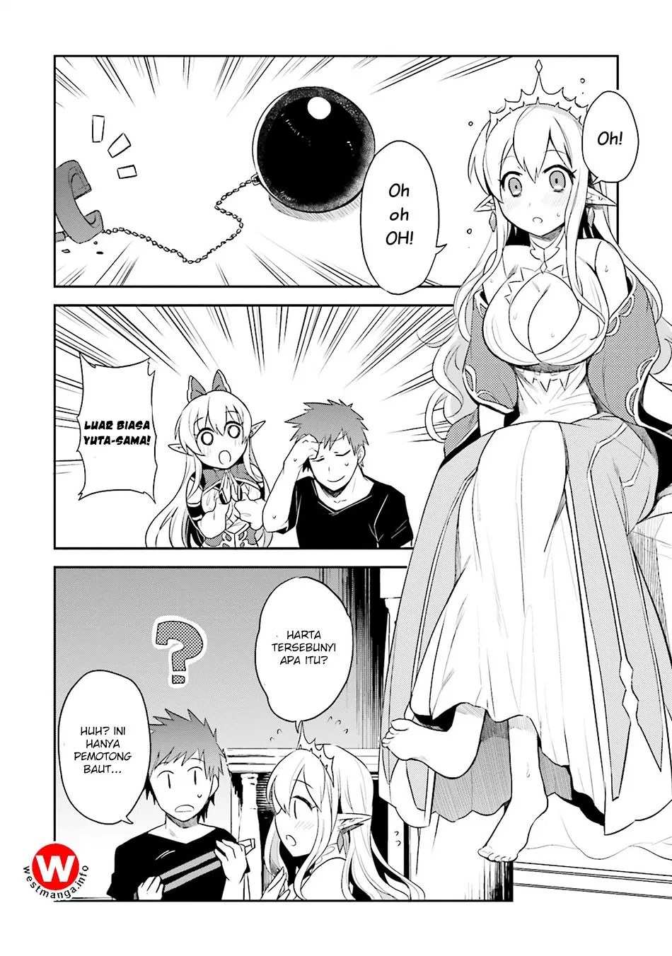 Elf Yome to Hajimeru Isekai Ryoushu Seikatsu Chapter 3 Gambar 11