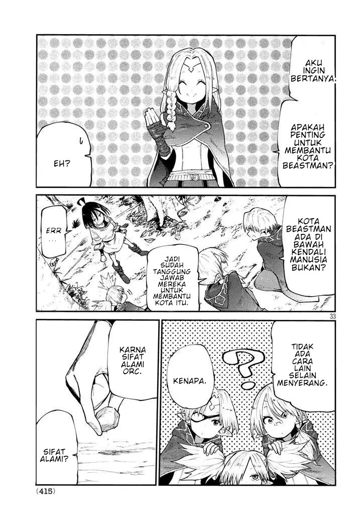 Elf Deck To Senjou Gurashi Chapter 05 Gambar 34