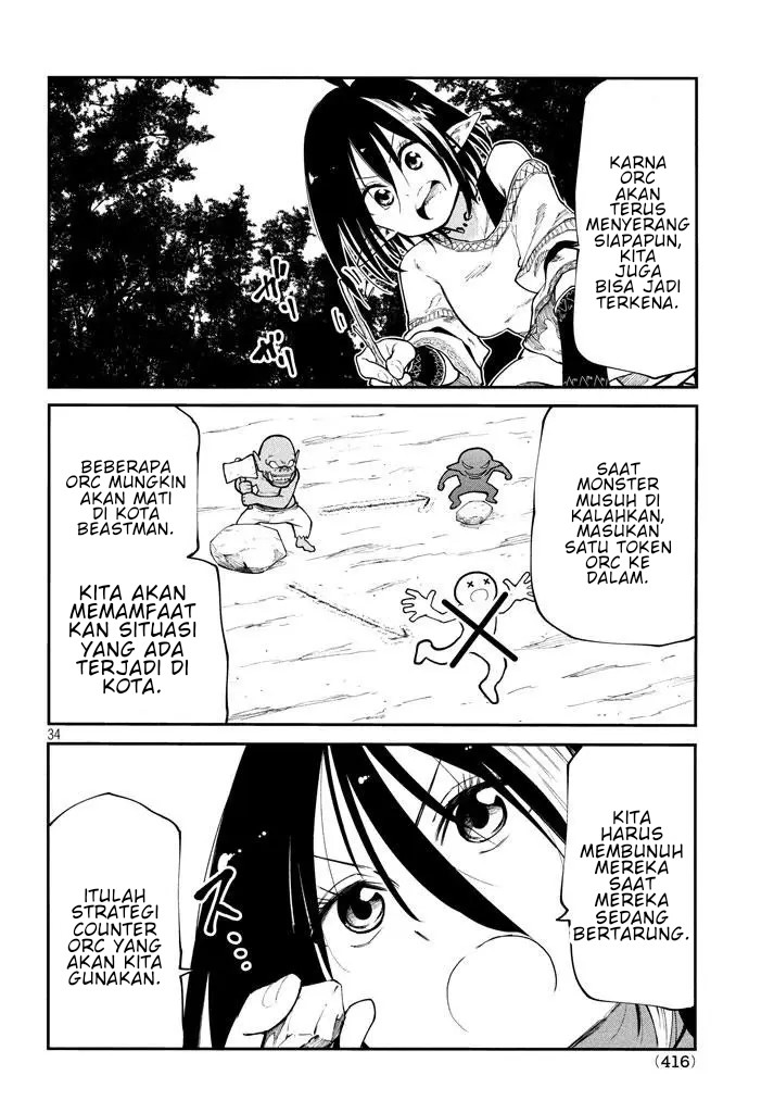 Elf Deck To Senjou Gurashi Chapter 05 Gambar 35