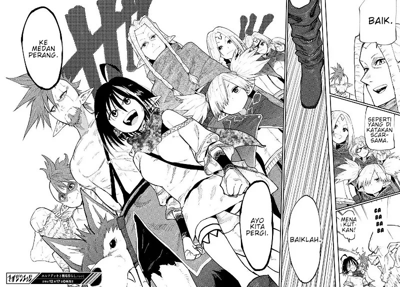 Elf Deck To Senjou Gurashi Chapter 05 Gambar 37