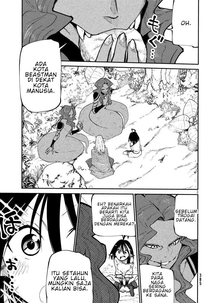 Elf Deck To Senjou Gurashi Chapter 05 Gambar 4