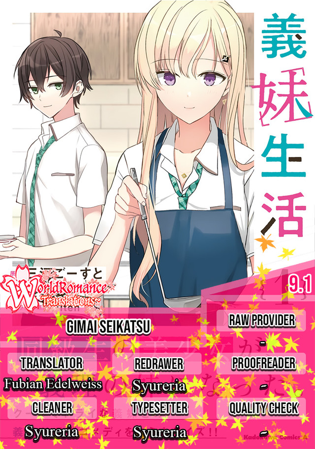 Baca Komik Gimai Seikatsu Chapter 09.1 Gambar 1