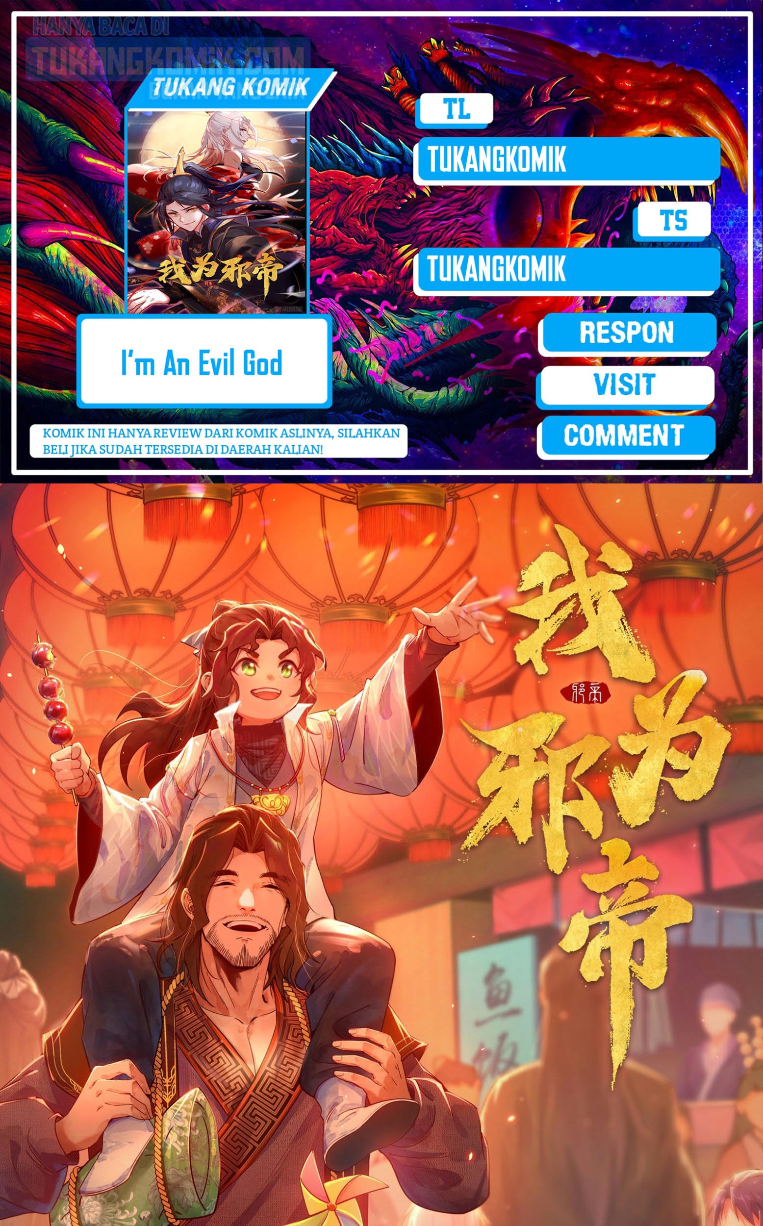 Baca Komik I’m An Evil God Chapter 303 Gambar 1