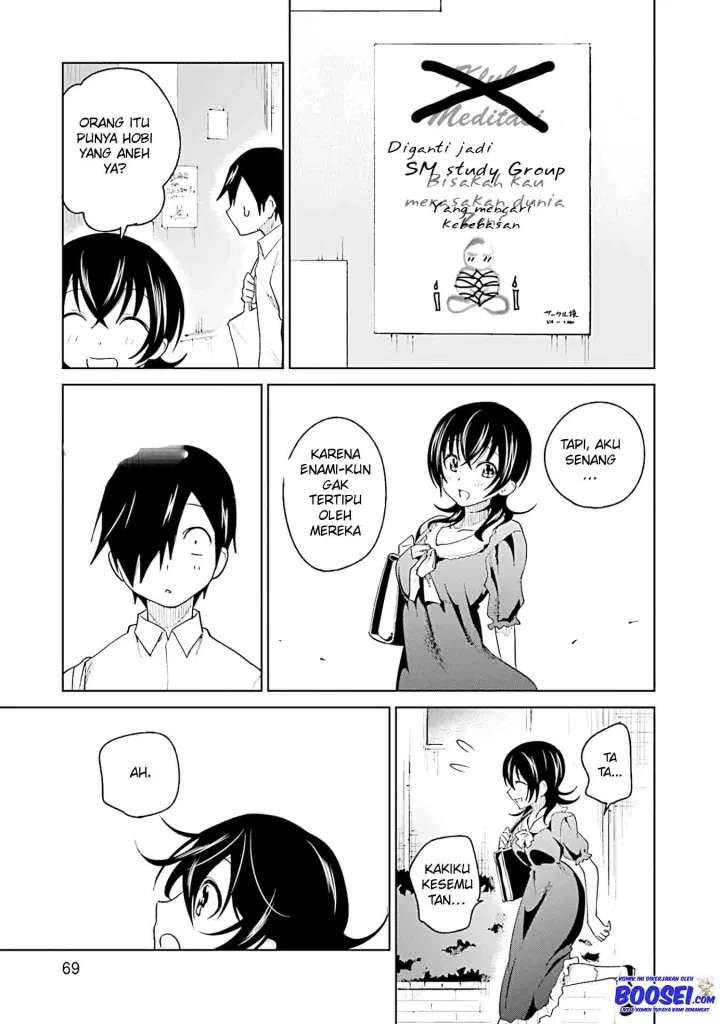 Enami-kun wa Ikiru no ga tsurai Chapter 11 Gambar 19