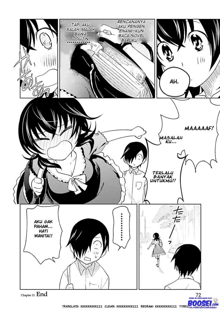 Enami-kun wa Ikiru no ga tsurai Chapter 11 Gambar 22
