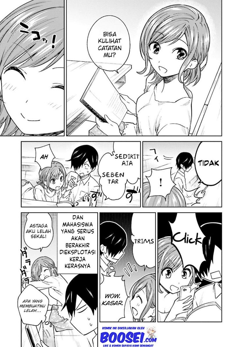 Enami-kun wa Ikiru no ga tsurai Chapter 4 Gambar 5
