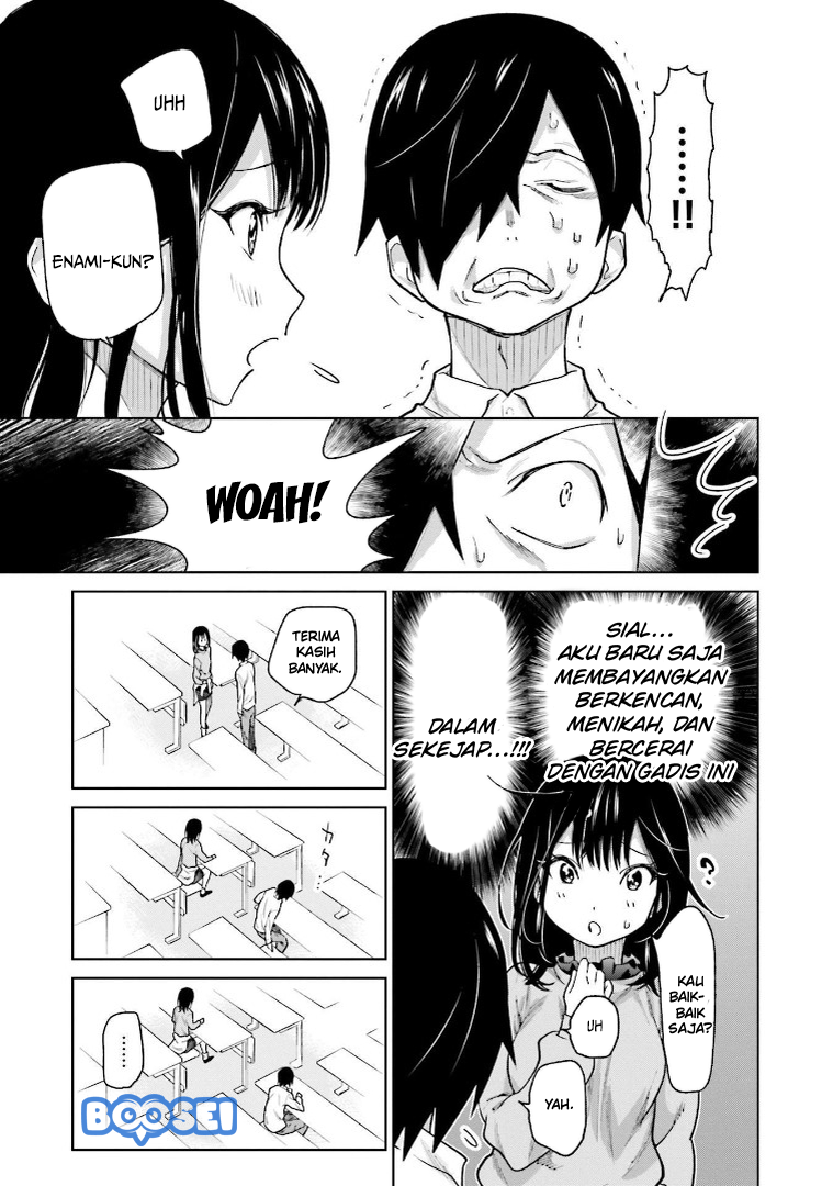 Enami-kun wa Ikiru no ga tsurai Chapter 1 Gambar 17