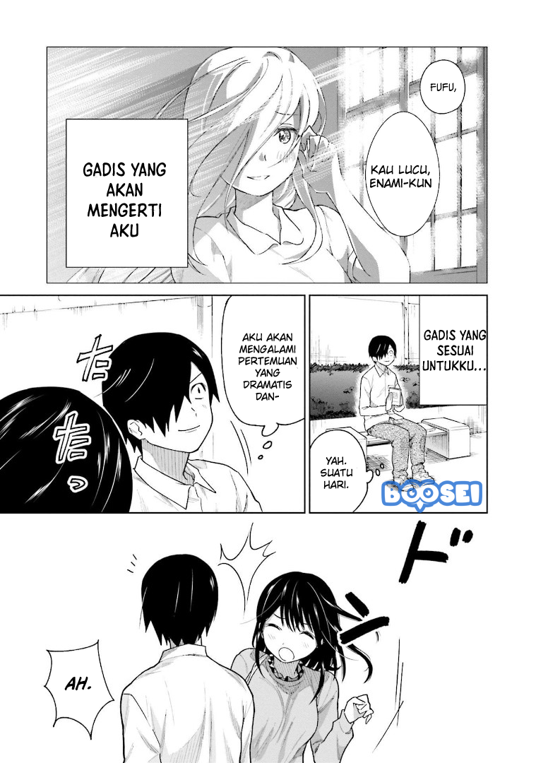 Enami-kun wa Ikiru no ga tsurai Chapter 1 Gambar 21
