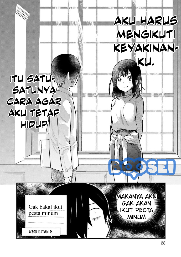 Enami-kun wa Ikiru no ga tsurai Chapter 1 Gambar 28