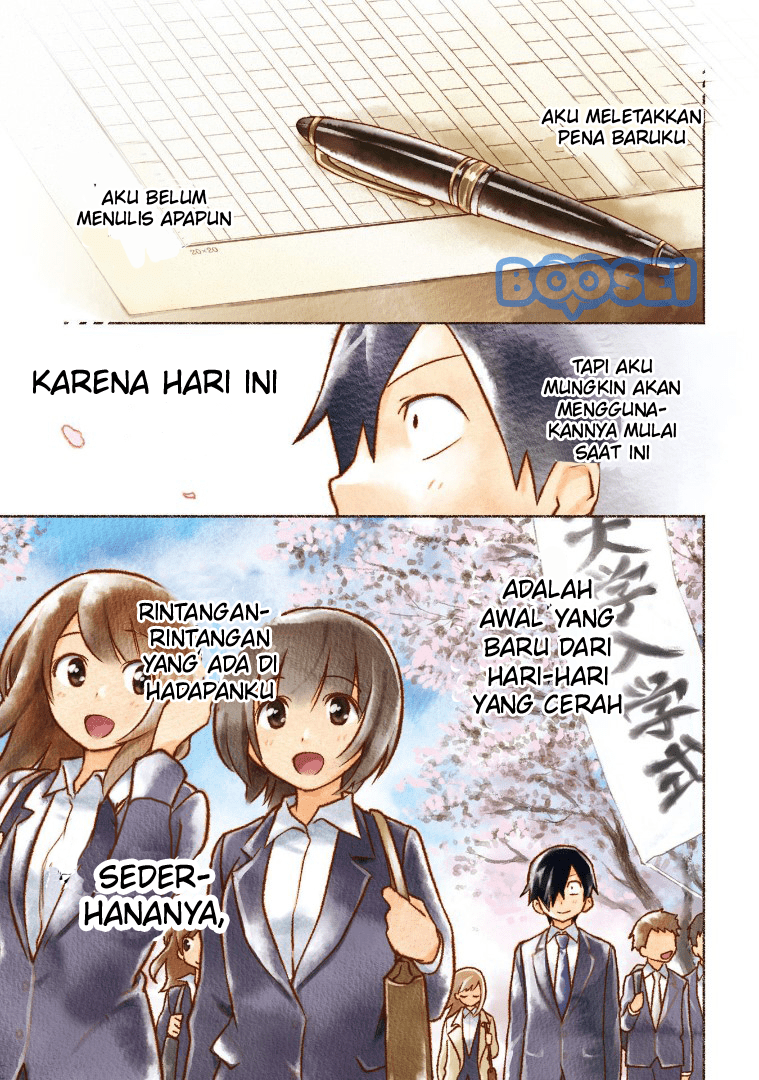 Enami-kun wa Ikiru no ga tsurai Chapter 1 Gambar 3