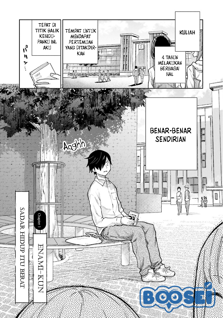 Enami-kun wa Ikiru no ga tsurai Chapter 1 Gambar 5