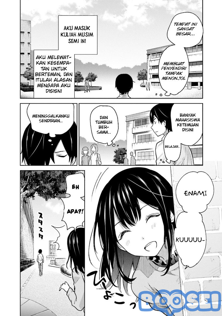 Enami-kun wa Ikiru no ga tsurai Chapter 1 Gambar 6