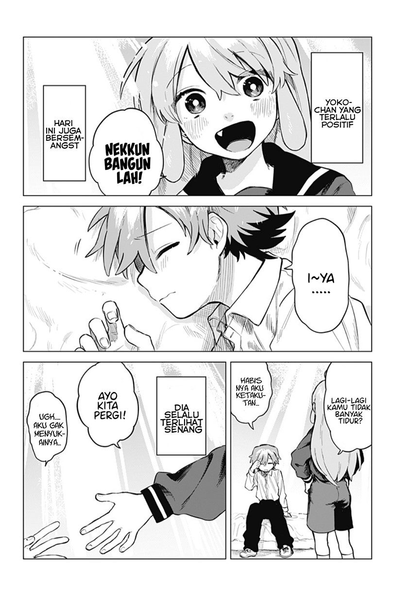 Baca  Yoko-chan is a Positive Girl Chapter 00.1 Gambar 2