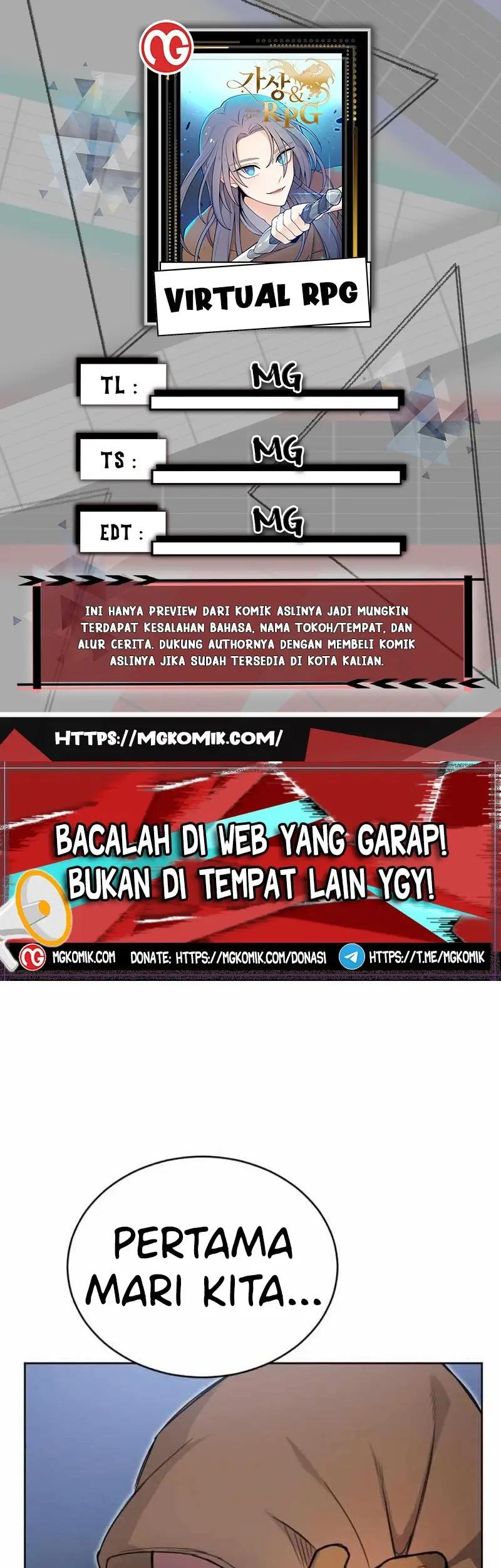 Baca Komik Virtual Reality Action RPG (Virtual RPG) Chapter 06 Gambar 1