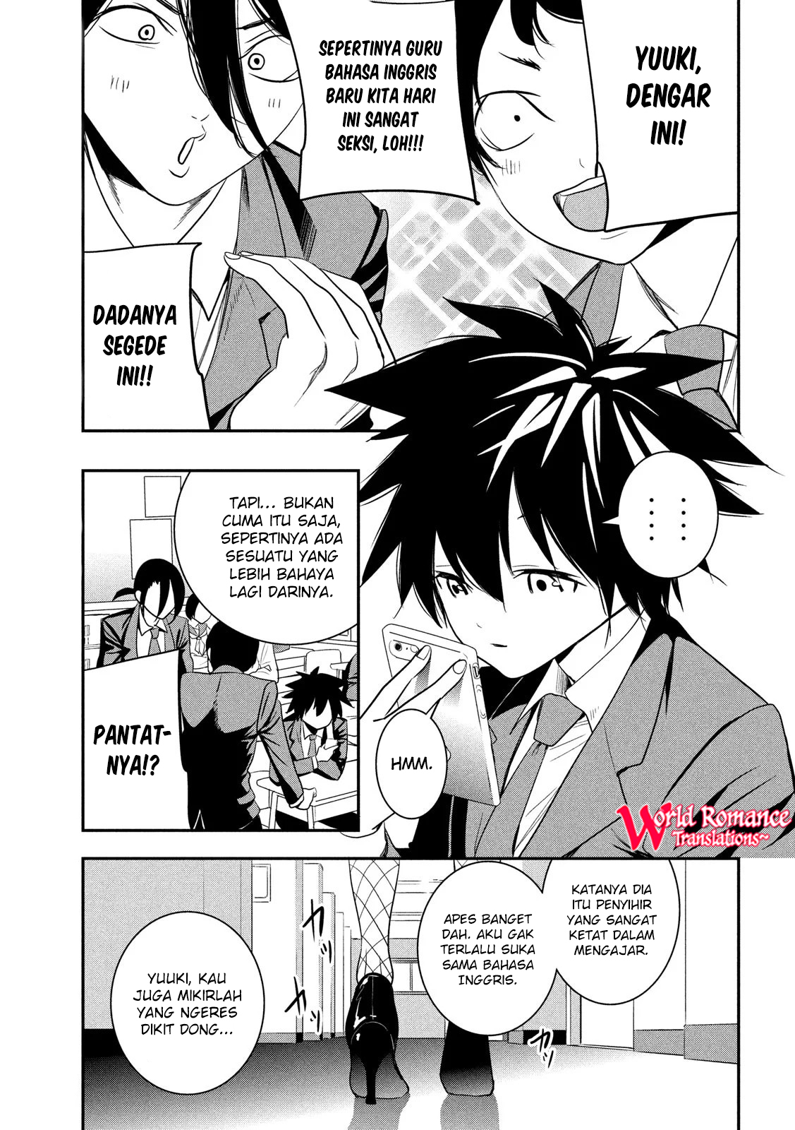 Baca English XX Sensei Chapter 1 Gambar 2