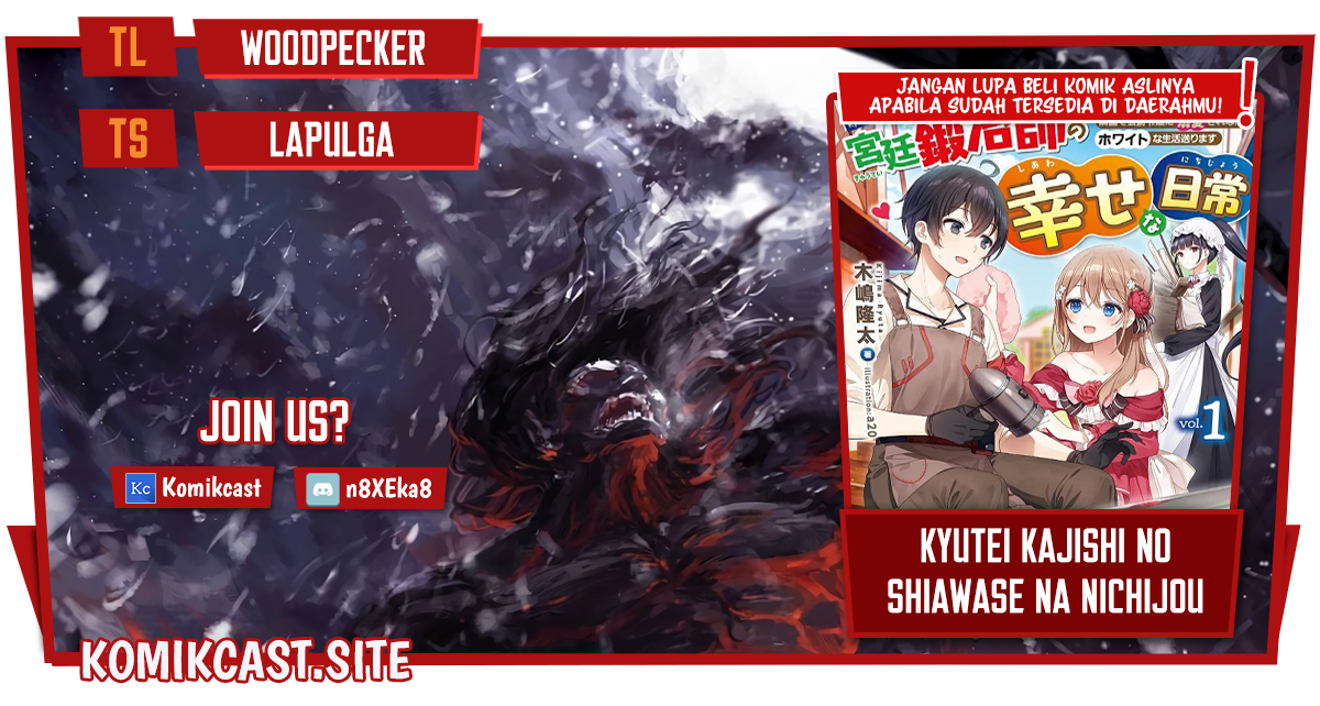 Baca Komik Kyuutei Kajishi no Shiawase na Nichijou Chapter 11 Gambar 1