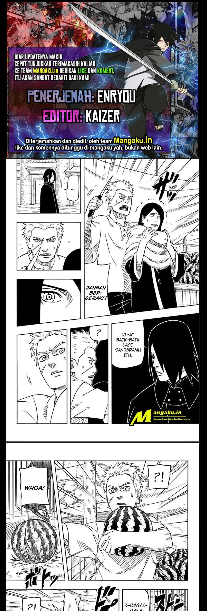 Baca Komik Naruto Sasuke’s Story The Uchiha And The Heavenly Stardust Chapter 01.2 Gambar 1