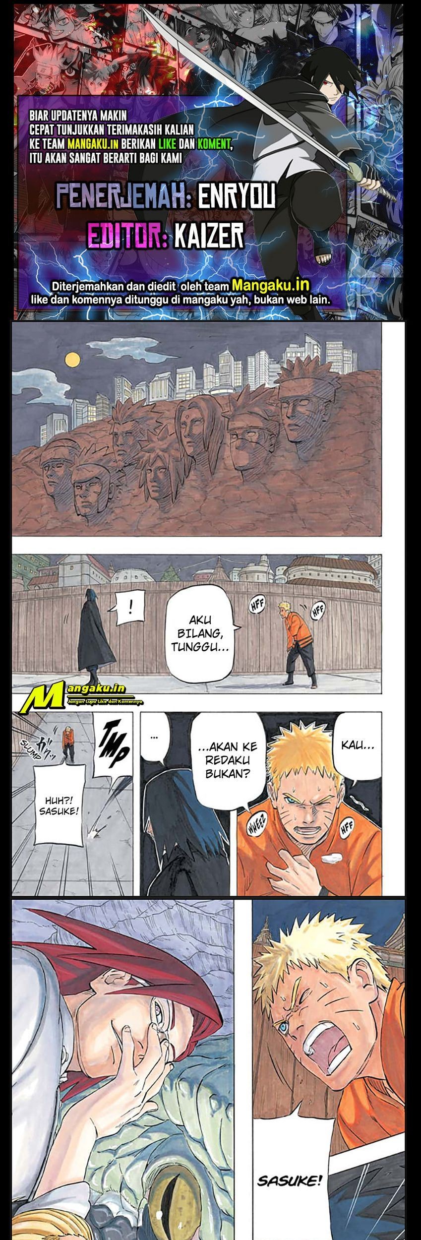 Baca Komik Naruto Sasuke’s Story The Uchiha And The Heavenly Stardust Chapter 01.1 Gambar 1