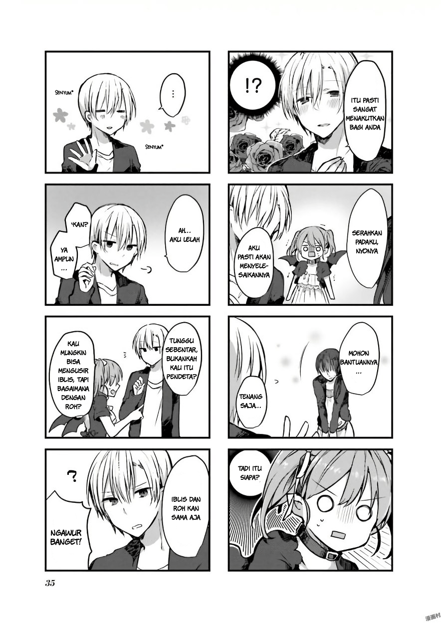 Exorcist to Kubiwa no Akuma Chapter 2.1 Gambar 6