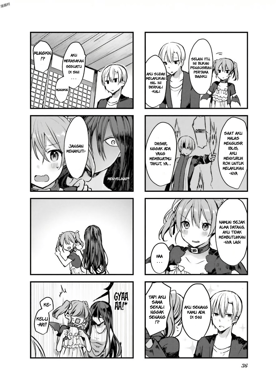 Exorcist to Kubiwa no Akuma Chapter 2.1 Gambar 7