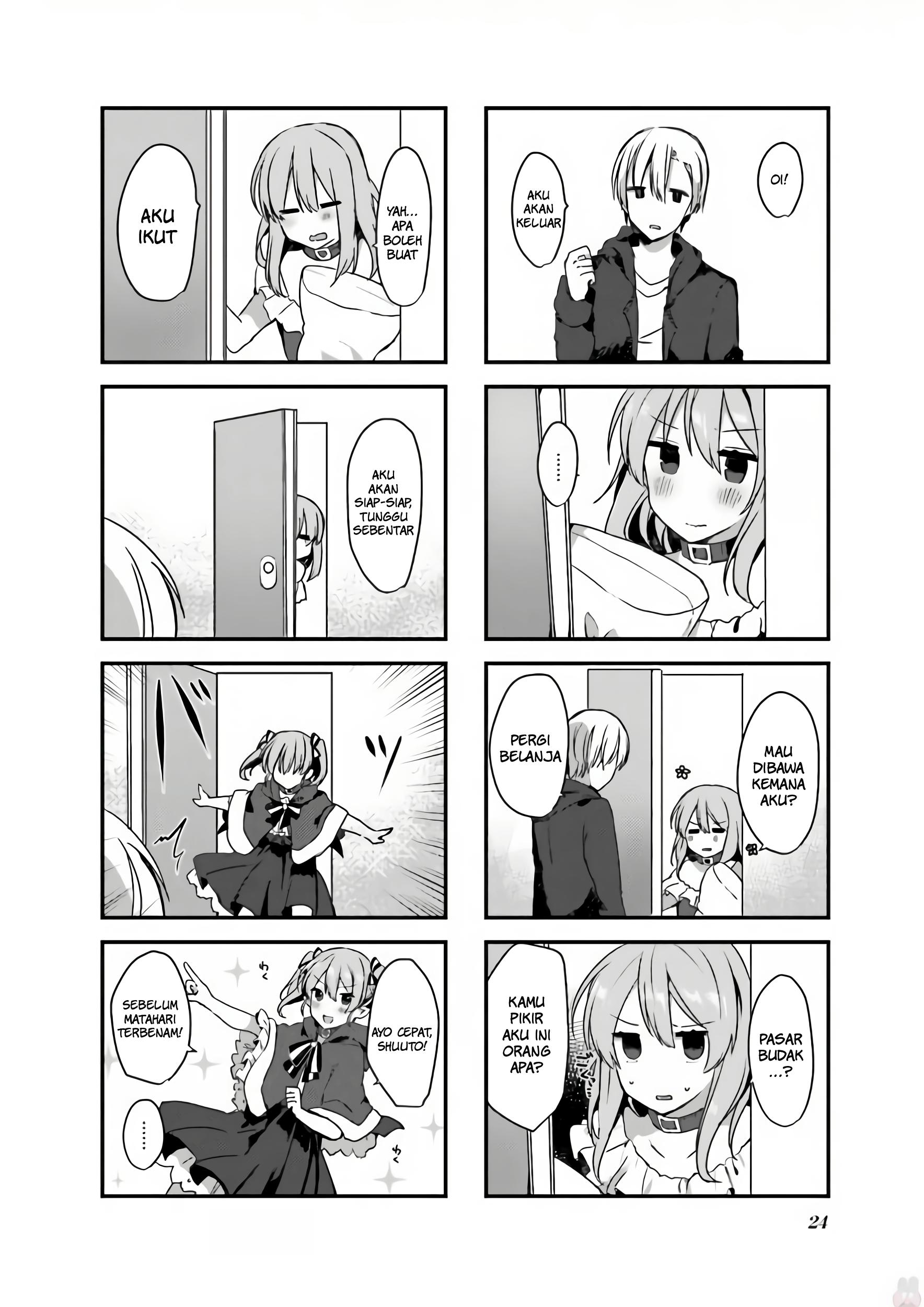 Exorcist to Kubiwa no Akuma Chapter 1.3 Gambar 3