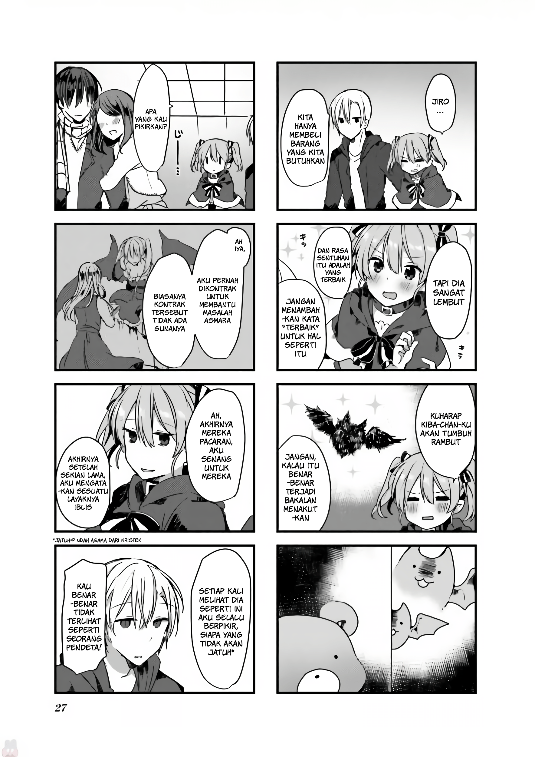 Exorcist to Kubiwa no Akuma Chapter 1.3 Gambar 9