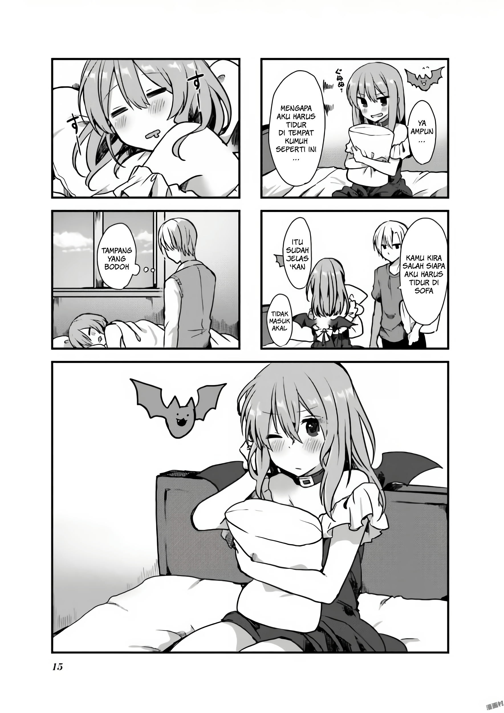 Baca Komik Exorcist to Kubiwa no Akuma Chapter 1.2 Gambar 1