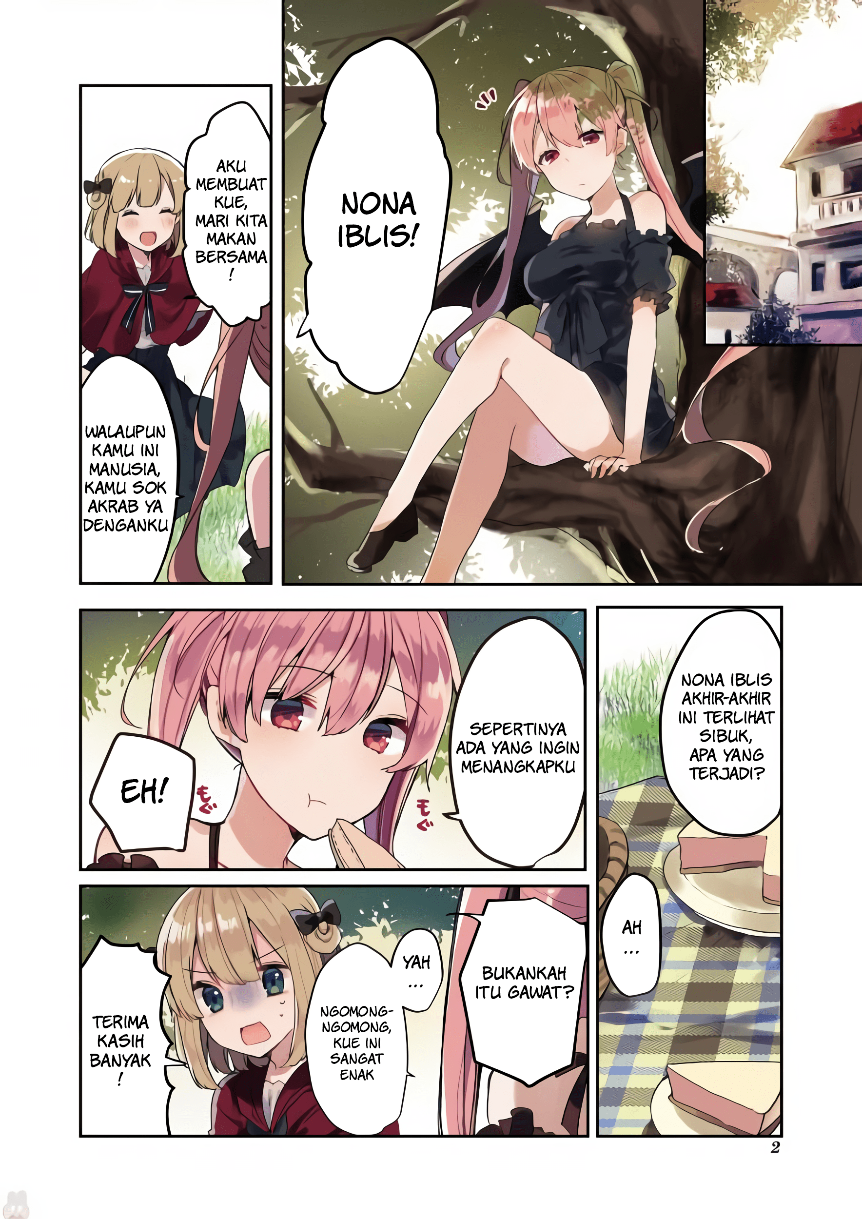 Exorcist to Kubiwa no Akuma Chapter 1.1 Gambar 7