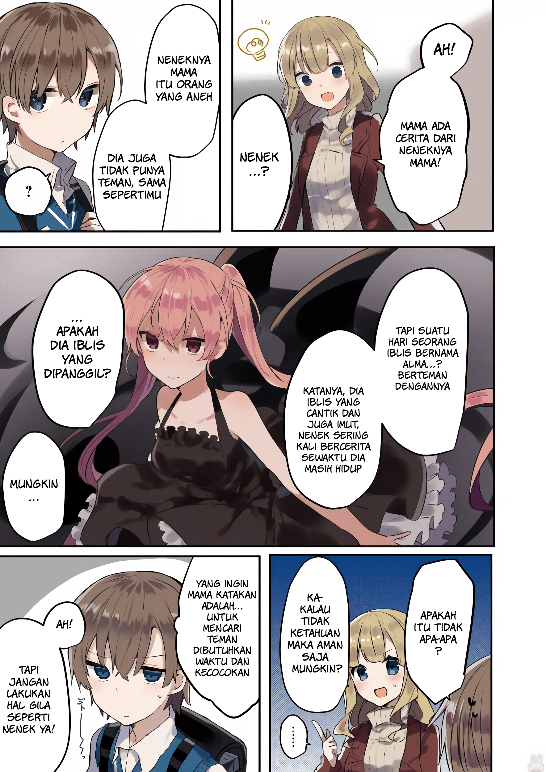Exorcist to Kubiwa no Akuma Chapter 1.1 Gambar 13
