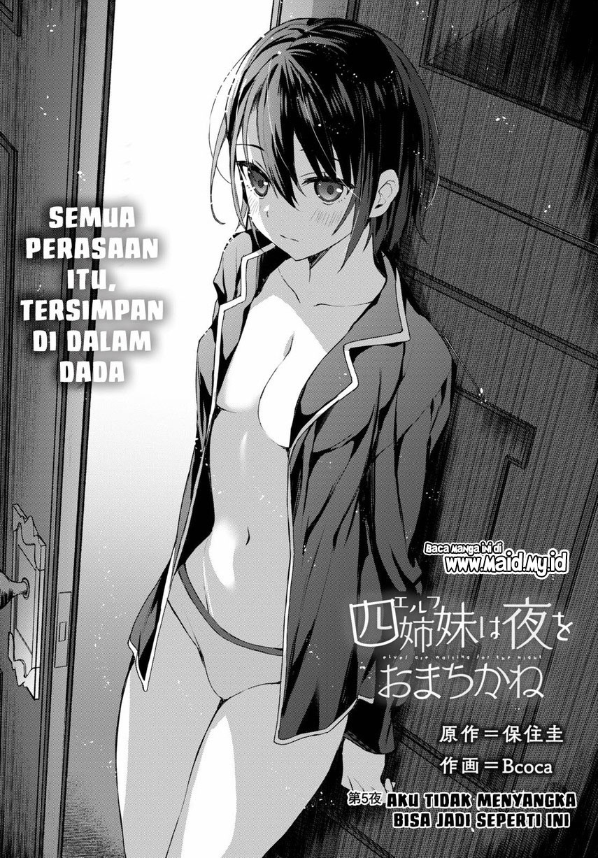 Yonshimai wa Yoru wo Omachikane Chapter 05 Gambar 4