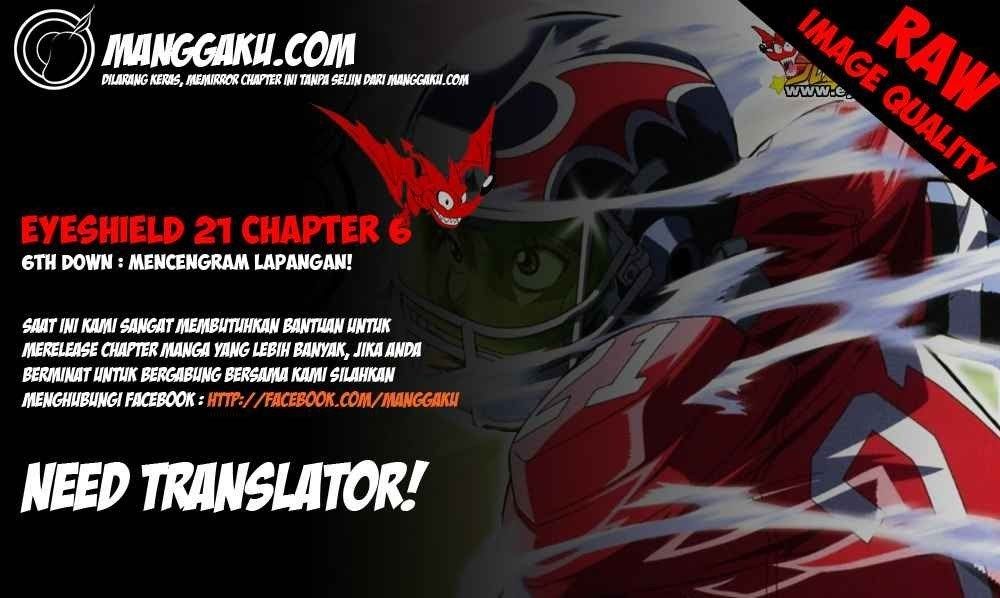 Baca Komik Eyeshield 21 Chapter 6 Gambar 1