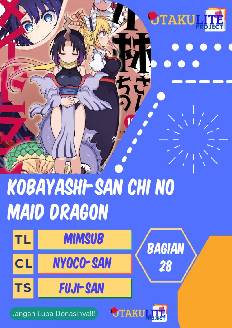 Baca Komik Kobayashi-san Chi no Maid Dragon Chapter 28 Gambar 1