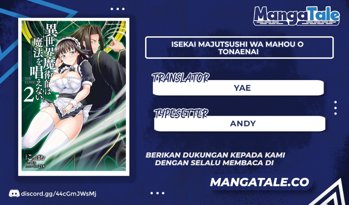 Baca Komik Isekai Majutsushi wa Mahou wo Tonaenai Chapter 14 Gambar 1
