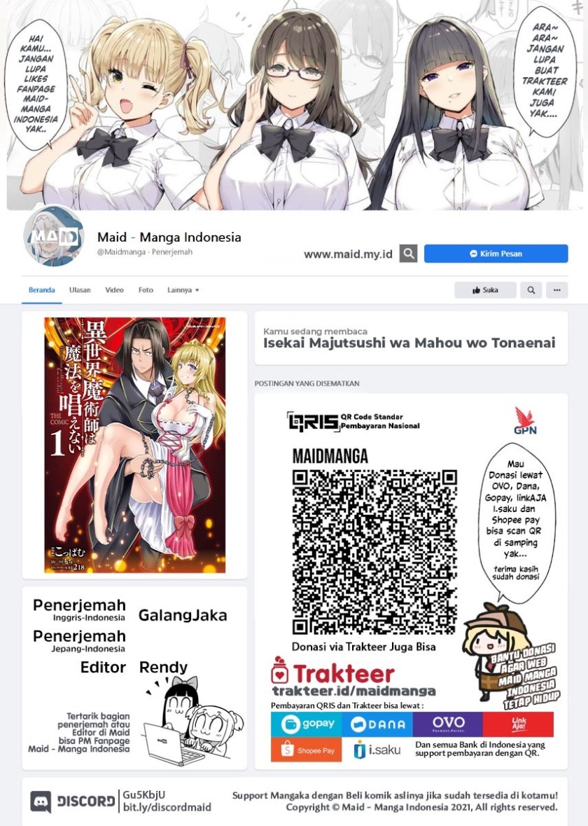 Baca  Isekai Majutsushi wa Mahou wo Tonaenai Chapter 10 Gambar 2