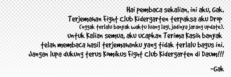 Fight Club Kindergarten