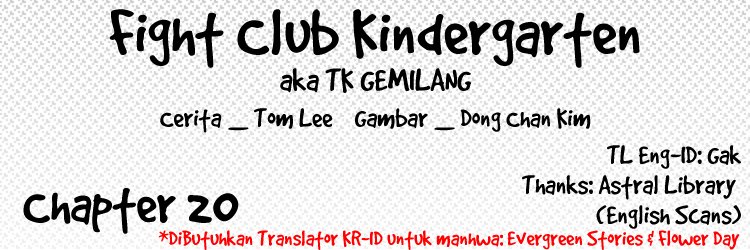 Fight Club Kindergarten