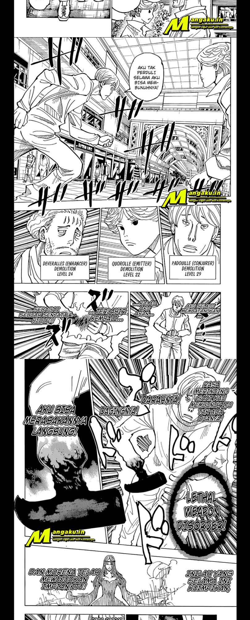 Hunter x Hunter Chapter 391 Gambar 6
