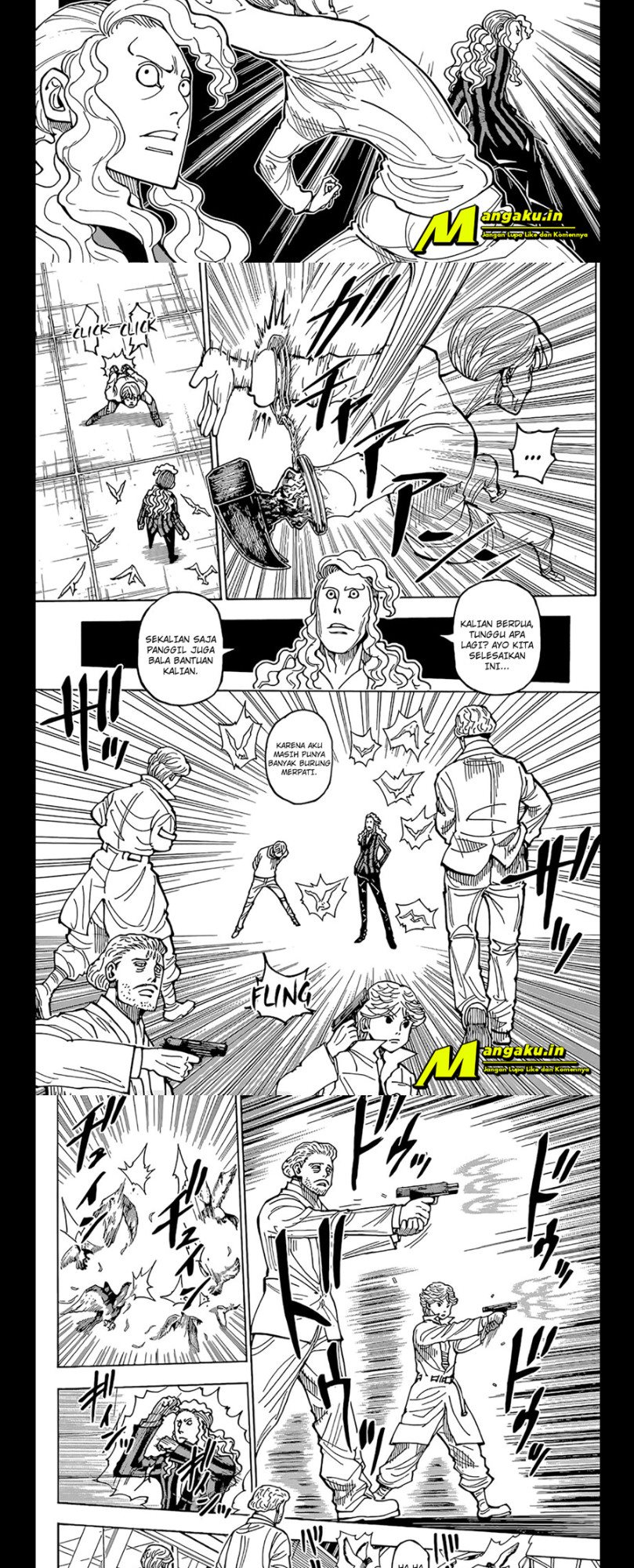 Hunter x Hunter Chapter 391 Gambar 8