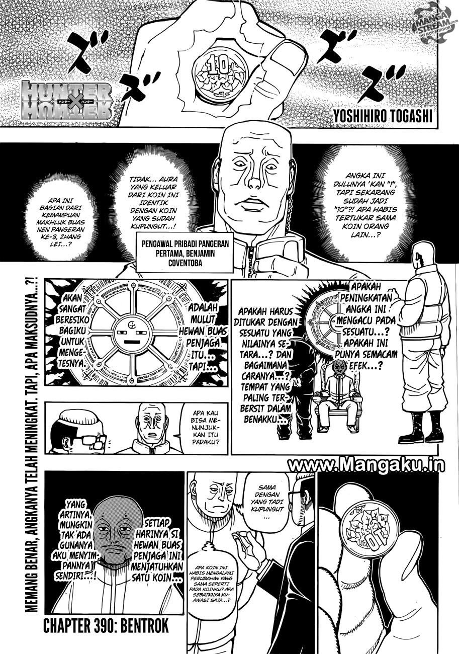 Baca Hunter x Hunter Chapter 390 Gambar 2