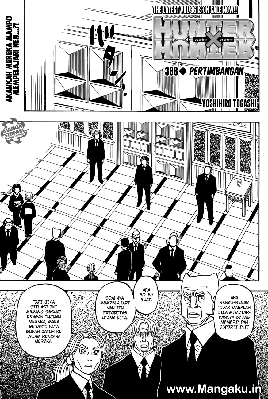 Baca Hunter x Hunter Chapter 388 Gambar 2