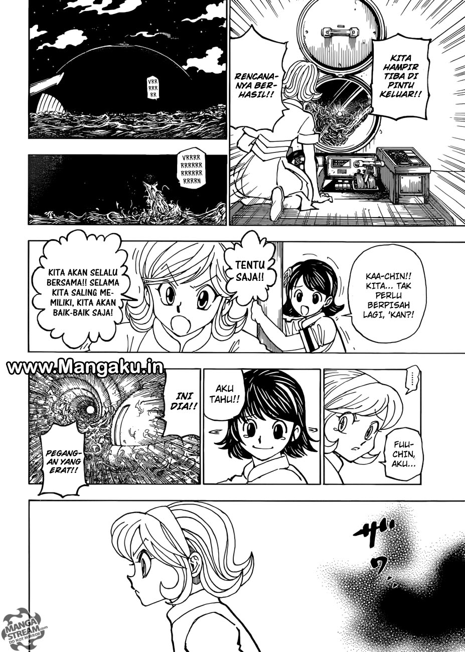 Hunter x Hunter Chapter 383 Gambar 14