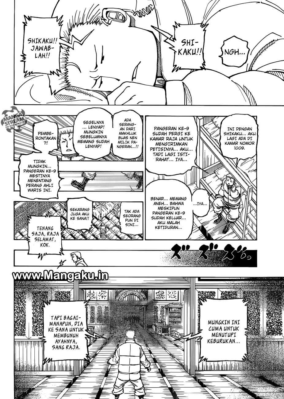 Hunter x Hunter Chapter 382 Gambar 12