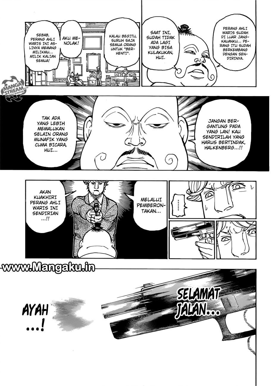 Hunter x Hunter Chapter 382 Gambar 7