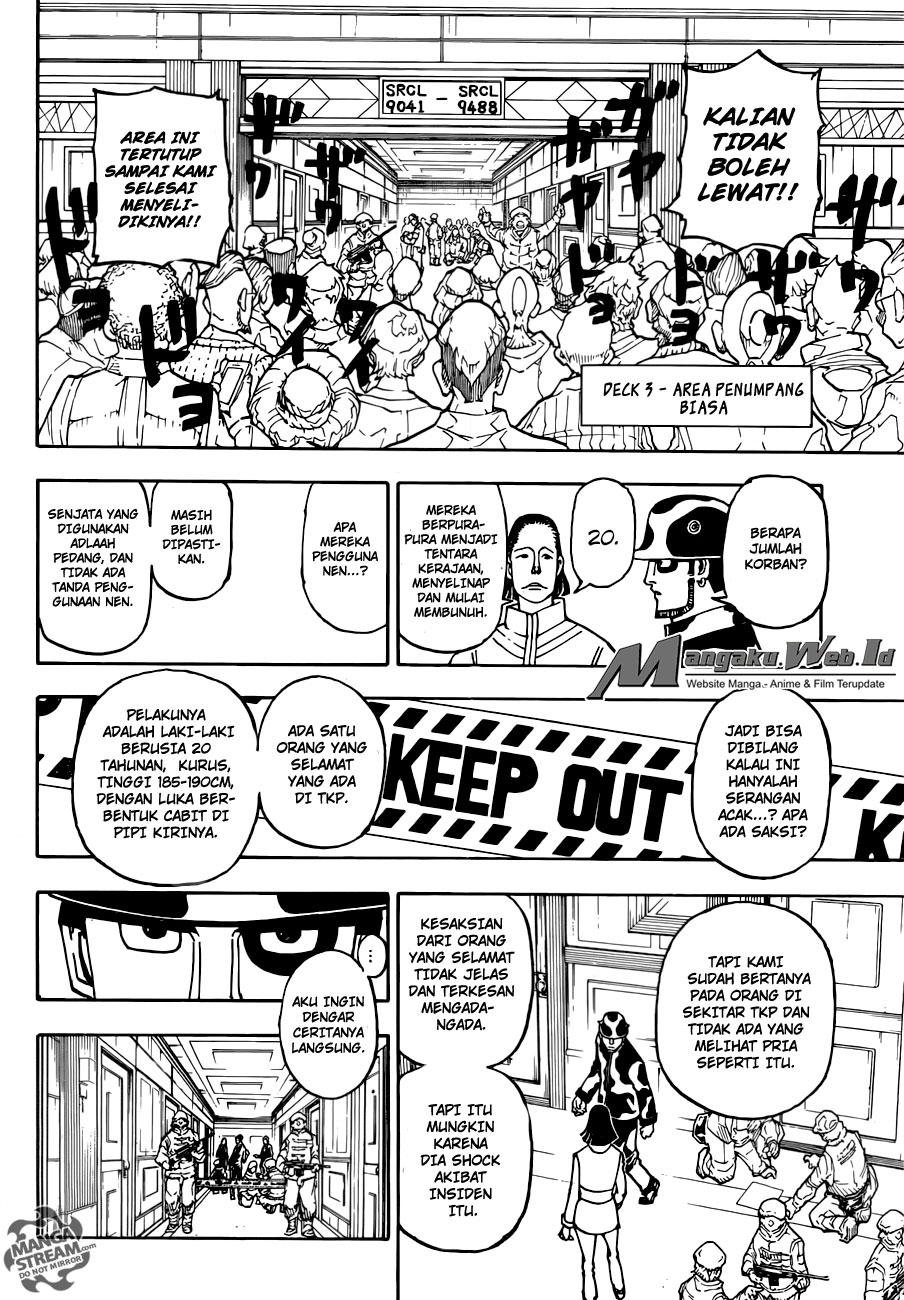 Hunter x Hunter Chapter 378 Gambar 19