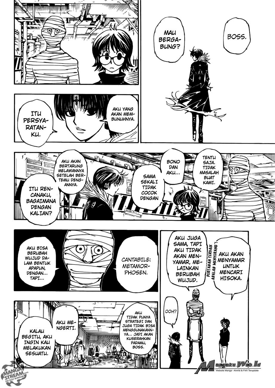 Hunter x Hunter Chapter 377 Gambar 17